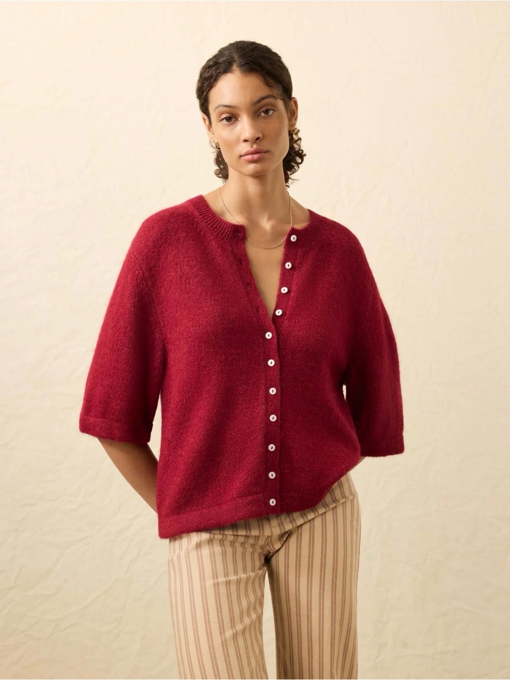 Faherty Apres Alpaca Cardigan